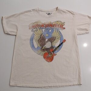 Aerosmith Graphic T-Shirt by Goodie Two Sleeves (Size M)